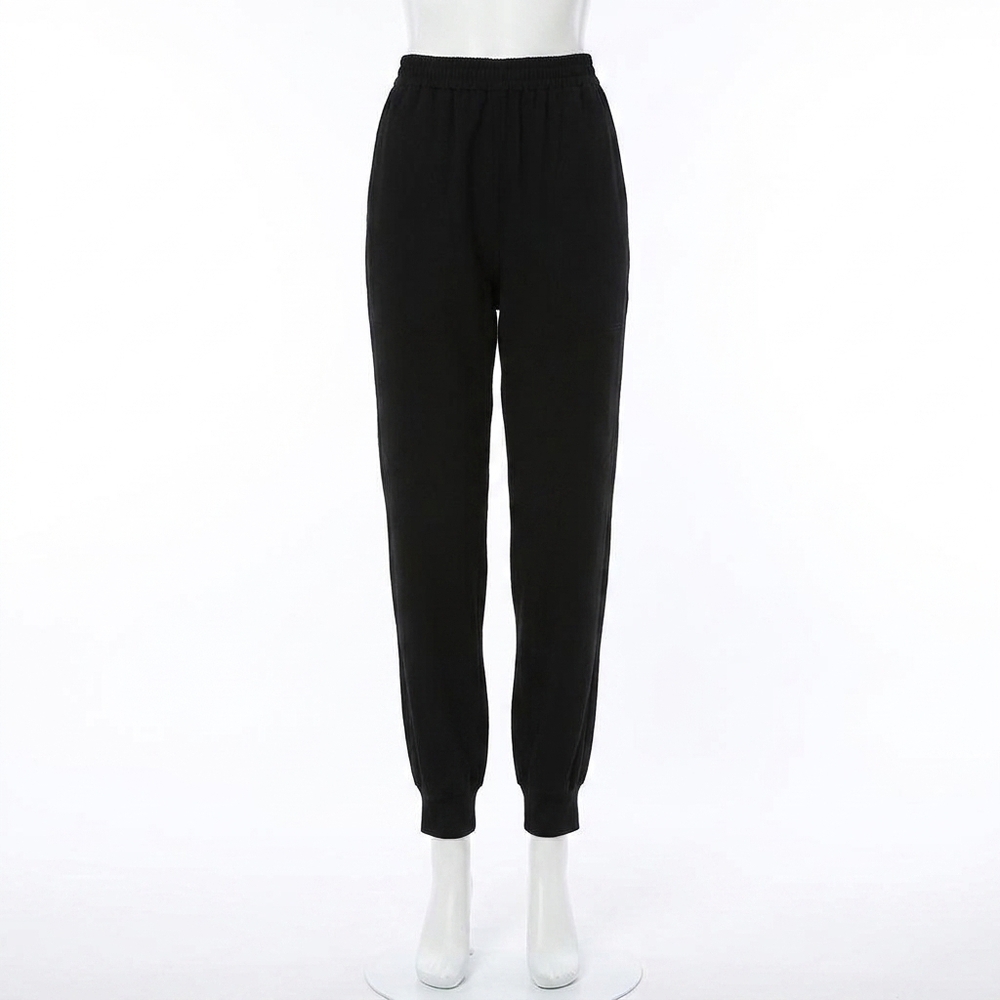 NEW RAG & BONE crepe jogger in black